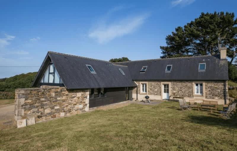 Large Farmhouse With Garden And Sea View For 8 People Locquenole Extérieur photo
